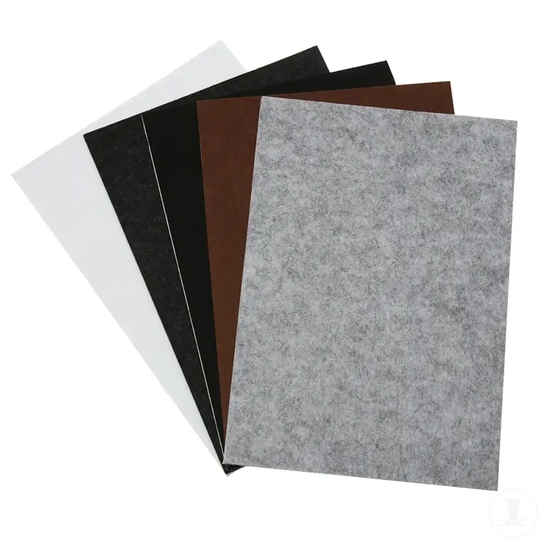 Cuttable self adhesive felt mats for chair and table leg protection.